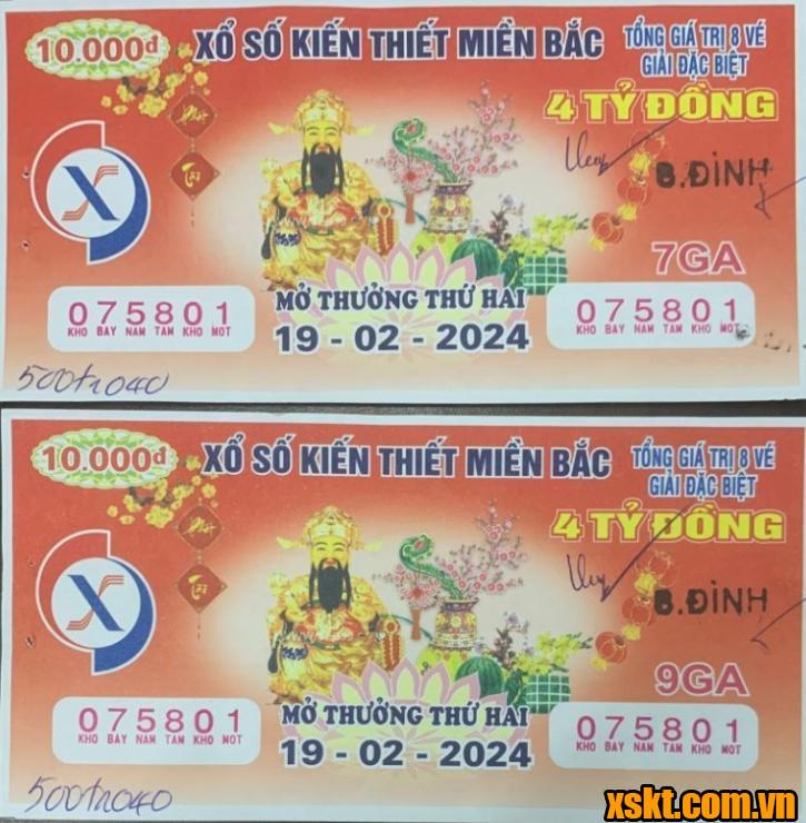 XSMB: Trả thưởng 1,5 tỷ đồng cho khách hàng quận Ba Đình
