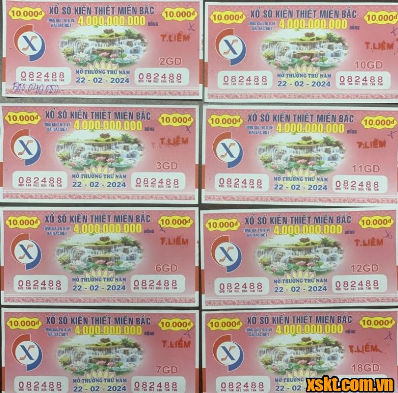 XSMB: Lại thêm khách hàng mua trọn bộ 20 vé số trúng ngay 4,3 tỷ đồng