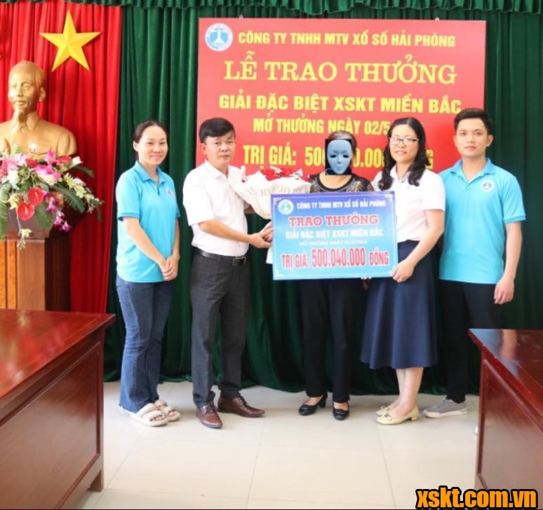 XSMB: Trao thưởng 500 triệu đồng cho khách hàng ở Hải Phòng