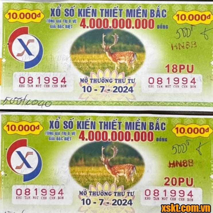 XSMB: Đã có khách hàng quận Hoàn Kiếm trúng hơn 1,5 tỷ đồng kỳ quay ngày 10/7