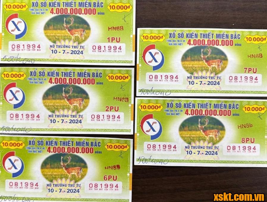 XSMB: Đã có khách hàng quận Tây Hồ trúng 2,5 tỷ đồng kỳ quay ngày 10/7