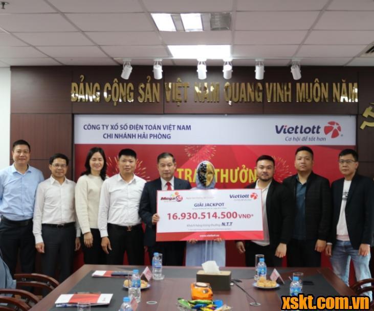 Vietlott: Trao thưởng 16  tỷ đồng cho khách hàng ở Bắc Giang